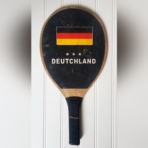 Vintage Deutschland Paddle with German Flag Graphic